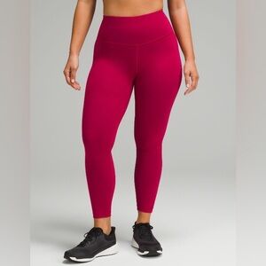 Lululemon Wunder Train 25" - Ruby Red